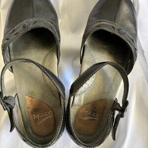 Black Dansko mary janes, size 39